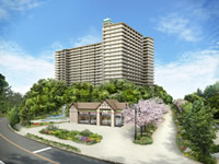 リバーガーデン千里中央 あかり絵のみち